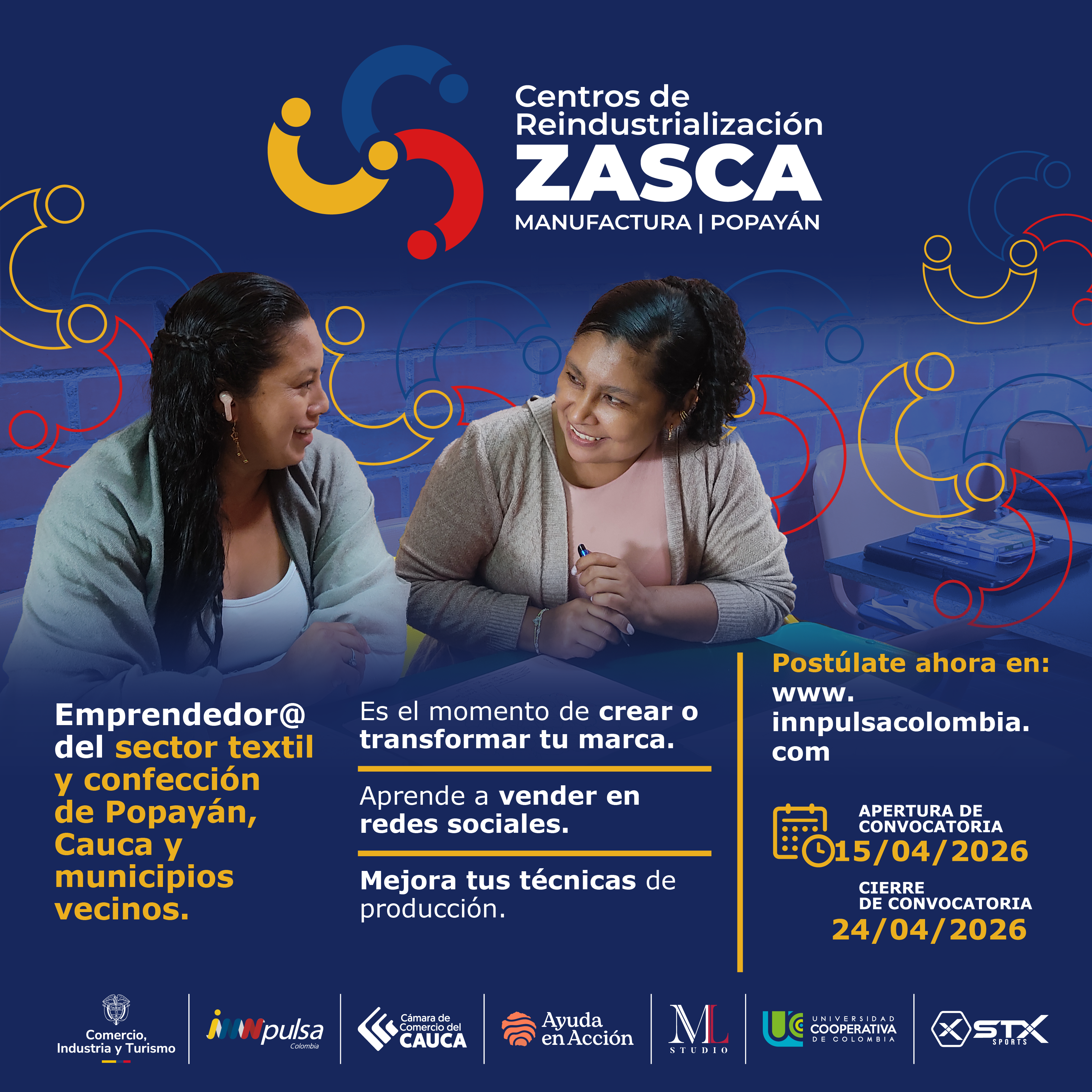 ZASCA Manufactura Popayán | Cohorte 3
