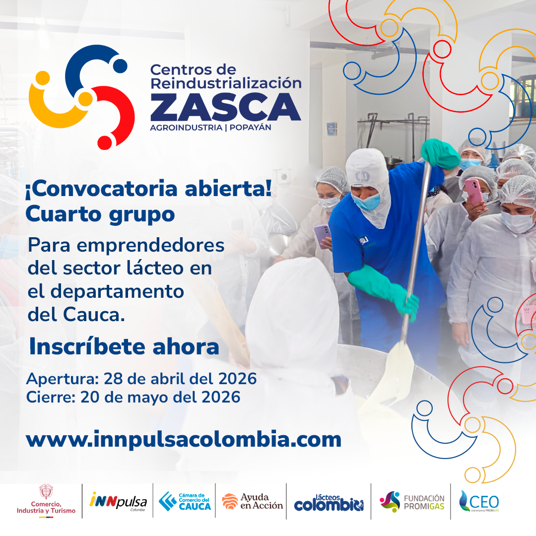 ZASCA Agroindustria Popayán | Lácteos | Cohorte 4